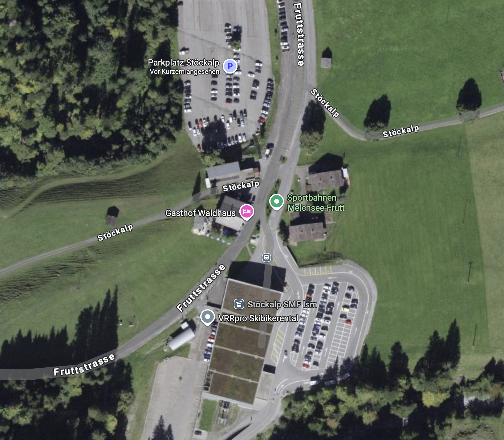 Anreise mit dem Auto in die Stöckalp