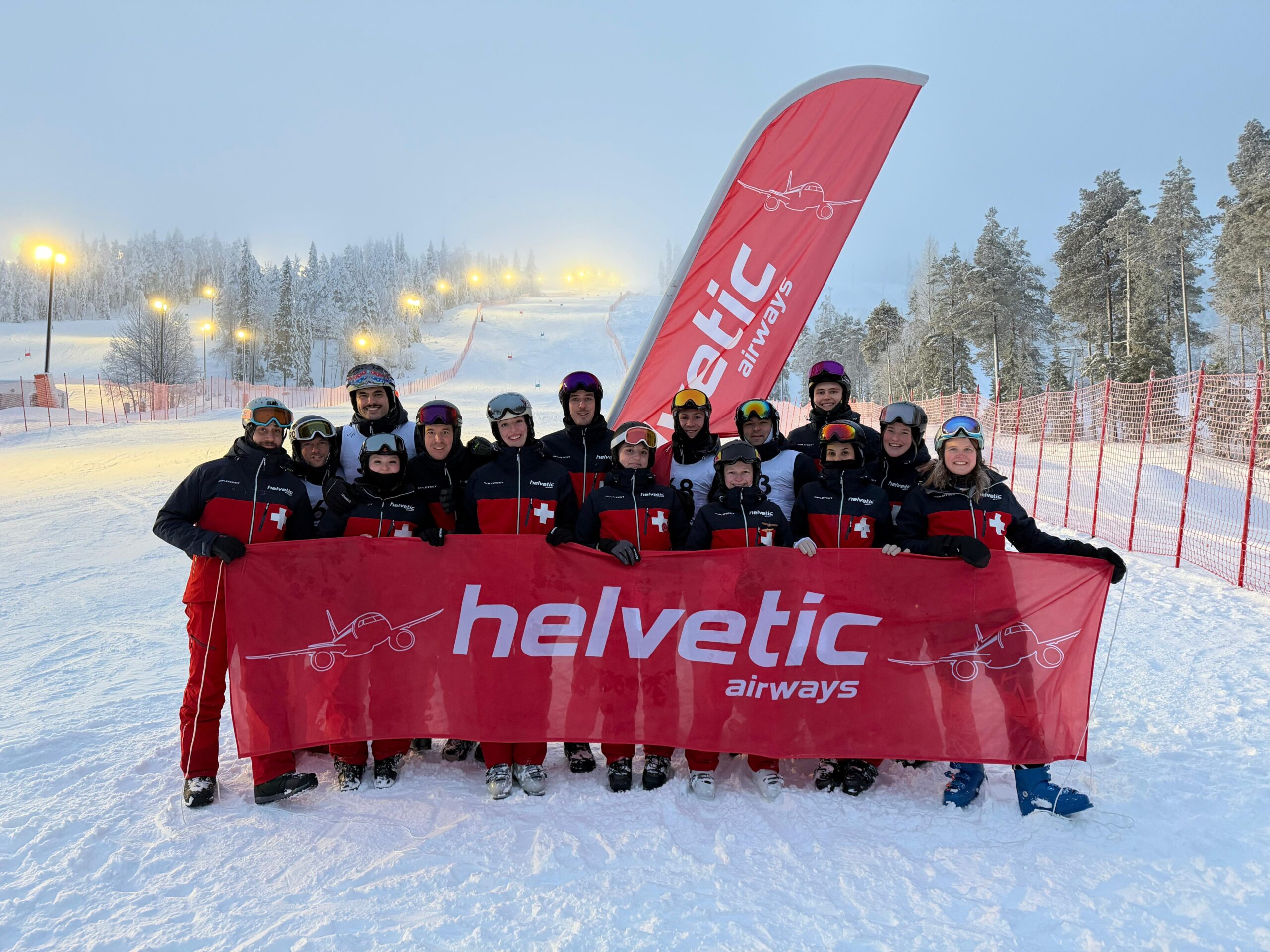 Helvetic Airways Sponsor Schneesport mit Herz 2026