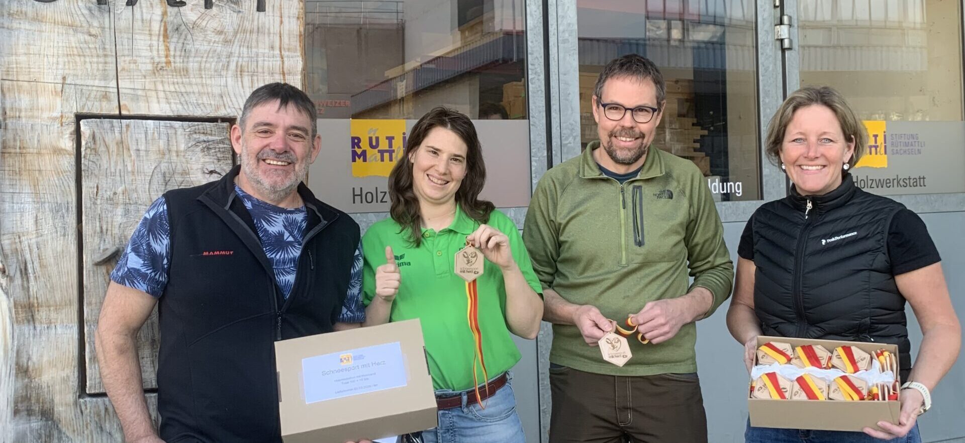 Medaillenübergabe Schneesport mit Herz 2026